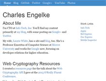 Tablet Screenshot of engelke.com